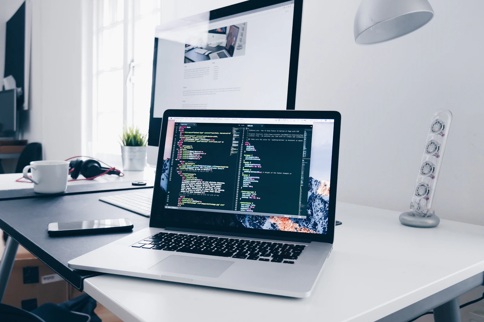 Creative studio workspace
